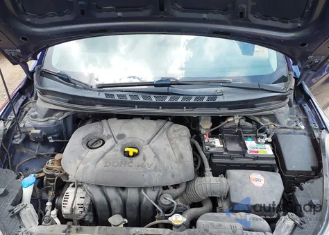 2013 Hyundai Elantra Limited z USA, uszkodzony, nr VIN 5NPDH4AE1DH285456